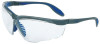 Genesis X2 Eyewear, Dura-streme Clear Polycarbonate Lenses, Black/Yellow Frame