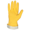 Unsupported Latex Gloves, 10 - 10.5, Latex, Yellow
