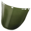F30 Acetate Face Shields, 34-42 Acetate, Green-Dark, 15 1/2 in x 9 in