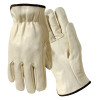 Grain Leather Driver Gloves, Grain Cowhide, Large