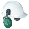 Thunder Earmuffs, 23 dB NRR, Green, Cap Attached