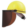 High Performance Faceshield Hat Adpaters, Full Brim, Plastic, For E1