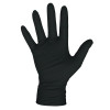 Disposable Nitrile Gloves, Large, 4 mil, Powder-Free, Black