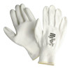 Light Task Plus II Polyurethane-Coated Gloves, Size 8, White