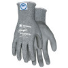 Ninja Max Gloves, Large, Salt and Pepper/Gray/White