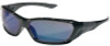 ForceFlex Protective Eyewear, Blue Diamond Lenses, Black Frame