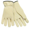 Drivers Gloves, Premium Grade Cowhide, Large, Unlined