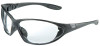 Seismic Sealed Eyewear, Clear Polycarbonate Hard Coat Lenses, Black Frame