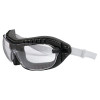 Fury Goggles, Clear Polycarbonate Anti-Fog Lenses, Black Frame