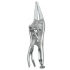 Long Nose Locking Pliers, Jaw Opens to 1 5/8 in, 4 in Long