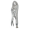 Locking Pliers, Curved Jaw Opens to 1 5/8 in, 7 in Long