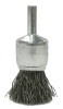 Crimped Wire Solid End Brushes, Stainless Steel, 22,000 rpm, 3/4" x 0.0104"