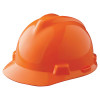 V-Gard Protective Caps and Hats, Fas-Trac Ratchet, Cap, Hi-Viz Orange