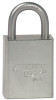 Steel Padlocks (Square Bodied), 1/4 in Diam., 3 in Long