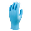 N-Dex Disposable Nitrile Gloves, Rolled Cuff, Medium, Blue