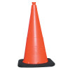 Enviro Cones, 28 in, 7 lb, No Reflective Collar, LDPE, Orange