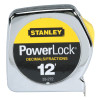 Powerlock® Tape Rules 1/2" Wide Blade, 1/2 in x 12 ft, Inch/Decimal