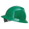 V-Gard Protective Caps and Hats, Fas-Trac Ratchet, Hat, Green