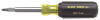 10-in-1 Screwdriver/Nutdriver, #1,#2,T10,T15; 1/4,5/16" Slot; 1/4,5/16 Nutdriver