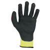 ORHD Knit Utility Coated Gloves, Large, Yellow