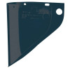 High Performance Faceshield Windows, Shade 3, Extended, 19" x 9 3/4"