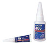 406 Prism Instant Adhesive, Surface Insensitive, 20 g, Bottle, Clear