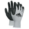 Foam Nitrile Gloves, Small, Black/Gray