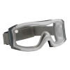 DUO Safety Goggles, AntiScratch/AntiFog, Clear Poly, Neoprene Strp,Frosted Frame