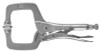 Locking C-Clamps with Swivel Pads, Jaw Opens to 3 7/8 in, 11 in Long