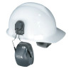 Leightning Earmuffs, L3H, 27 dB NRR, Black, Helmet-Attached
