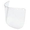 Die Cut Faceshields, Clear, 15 1/2 in x 8 in, Polycarbonate