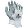 UltraTech Air Infused Nitrile Coated Gloves, Large, White/Gray