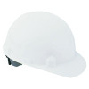 SC-16 Fiberglass Hard Hats, 4 Point Ratchet, Cap, White