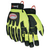 ForceFlex Multitask Gloves, Large, Hi-Vis Lime/Black