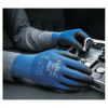 Hyflex Gloves, 9, Polyurethane/Nylon, Black/Blue