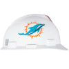 Officially-Licensed NFL V-Gard Helmets, Staz-On, Miami Dolphins Logo