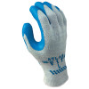 Atlas Fit 300 Rubber-Coated Gloves, Large, Gray/Blue