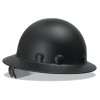 P1A Hard Hats, SuperEight, 8-Point Ratchet, Full Brim, Black