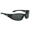 Lowrider Series Safety Glasses,Gray Polarized Anti-Scratch Anti-Fog Lenses,Black