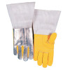 High Heat Welding Gloves, Top Grain Cowhide, X-Large, Buck Tan