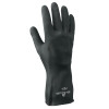 Neoprene Flocked Lined 13" Glove, Black, Embossed, X-Large