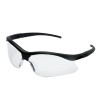 V30 Nemesis S Safety Eyewear, Smoke Polycarb Hard Coat Lenses, Black Nylon Frame