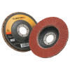 Cubitron II Flap Disc 967A, 4 1/2 in, 60 Grit, 7/8 in Arbor, 13,300 rpm, Type 27