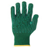 Whizard Slipguard Cut-Resistant Gloves, Small, Green