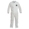 Proshield 10 Coveralls White with Open Wrists and Ankles, XL, 25/BX