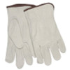 Drivers Gloves, Cow Grain Leather, Large, Beige/Brown