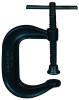 Deep Throat Pattern C-Clamps, T-Handle, 5 3/8 in Throat Depth