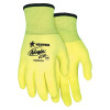 Ninja Ice Hi-Vis Gloves, Medium, Hi-Vis Lime/White