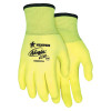 Ninja Ice Hi-Vis Gloves, XX-Large, Hi-Vis Lime/White