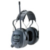 Peltor WorkTunes Digital Radio Hearing Protector, 26dB NRR, Black, Over the Head